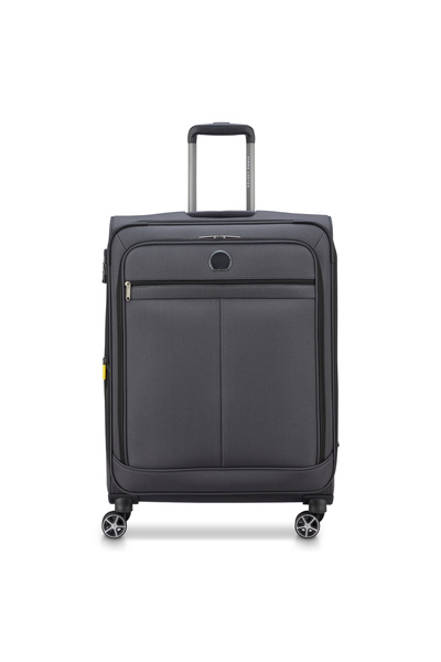 Delsey PRISCILLA 4-DOUBLE WHEEL EXPANDABLE TROLLEY 70CM ANTHRACITE