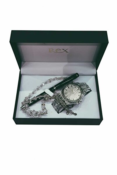 REX طقم ريكس ساعه +قلم +سبحه [الاصلي]