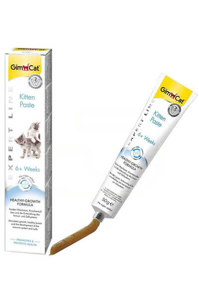 Gimcat Kitten Paste Yavru Kediler İçin Kalsiyumlu Vitamin Macunu 50gr