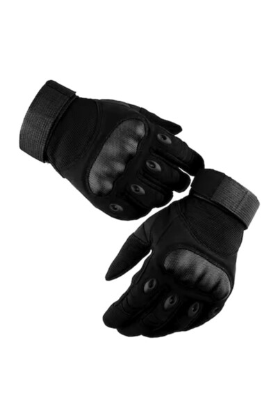 Yacht TNG Mănuși tactice XL cu velcro, lungime 21 cm, negre