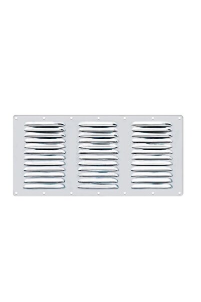 GFN Ieșire de ventilație din oțel inoxidabil, 360 x 185 mm, diametru 185 mm