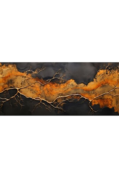 GRELYS PRINT Pictură pe pânză pentru living sau dormitor, abstractă, Copacul ...