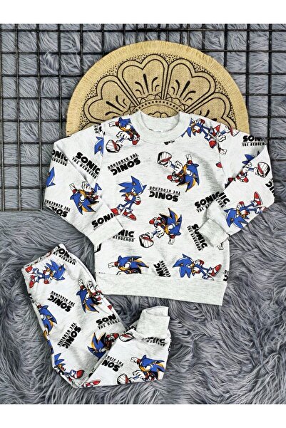 küçükalp طقم بيجامة للأولاد سونيك