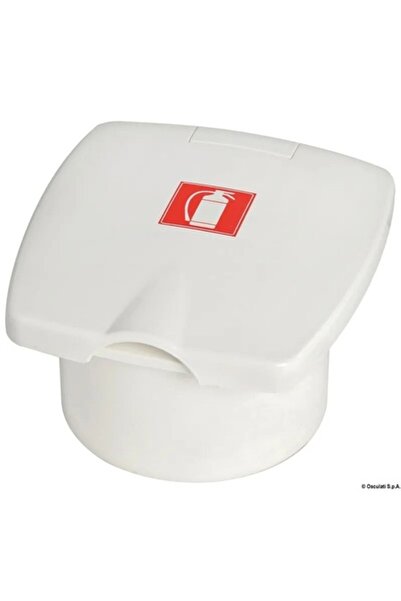 OSCULATI Compartiment ABS alb 87x94 mm, margine nouă, cu imprimeu „Fuel Stop”...