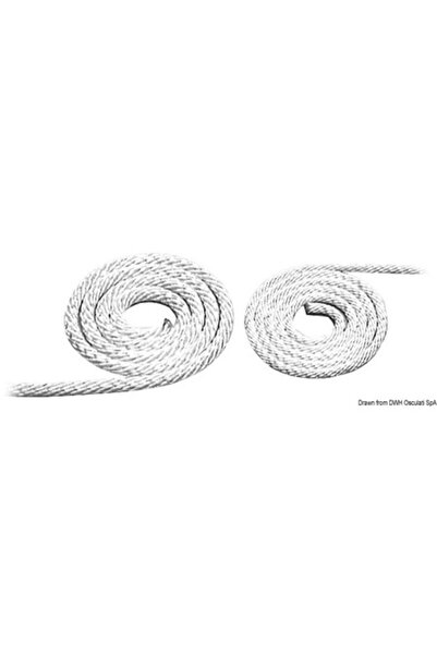 OSCULATI Cablu de aprindere pentru motor exterior, diametru 5 mm, nailon, 100 m