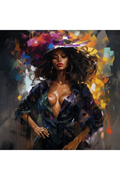 GRELYS PRINT Pictură pe pânză Dormitor, Living, Femeie, Eleganță și Stil, Mod...