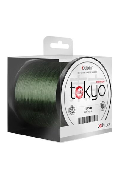 DELPHİN Fir Monofilament Tokyo Verde, 600m, 0.286mm, 14lbs