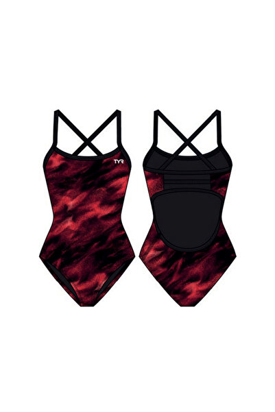 TYR Girl's Swimsuit - Soren (Red)