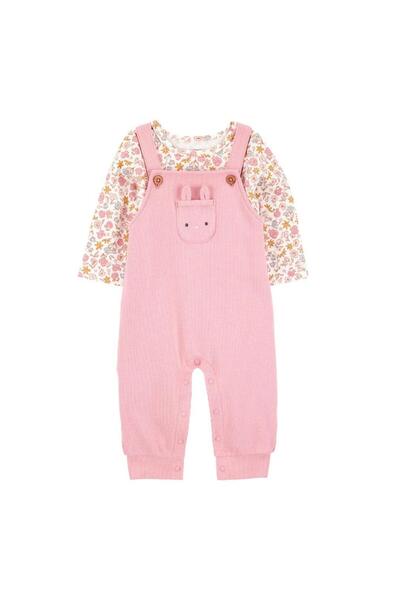 Carter's Carters Layette Kız Bebek Salopet Set 1S938510