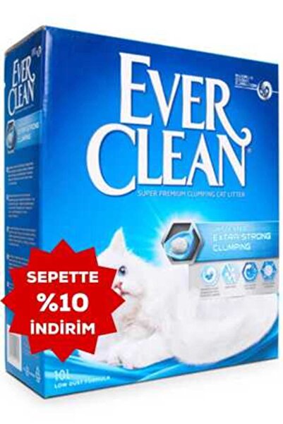 Ever Clean Ekstra Strong Clumping Güçlü Topaklanan Kokusuz Kedi Kumu 10lt