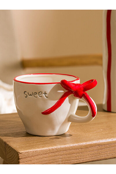 LC Waikiki Karişik Fiyonk Baskılı Seramik Kupa 390 ml