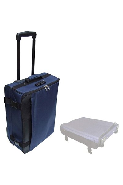 Eurotel Troler pliabil de mare capacitate, rezistent, interior căptușit 70 x 43 x 28 cm - CN