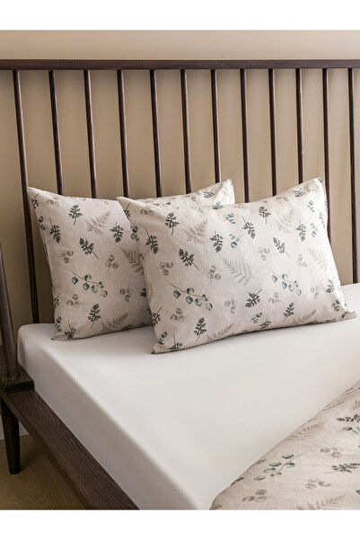 LC Waikiki Karişik Ağaç Baskılı Çift Kişilik Nevresim Seti