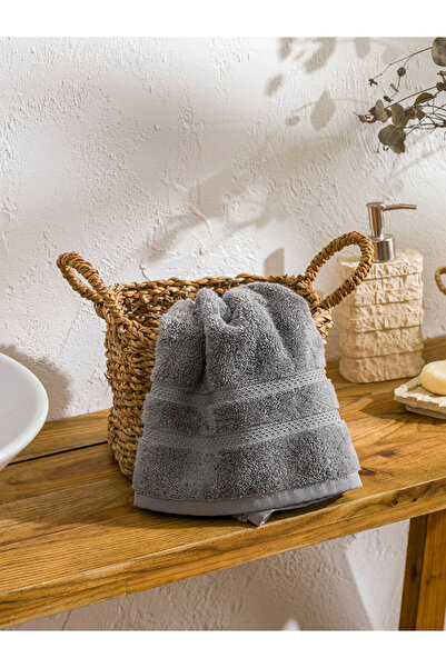 LC Waikiki Gray Cotton Face Towel 50X80 cm