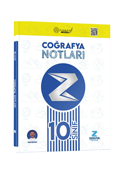 Ens Yayıncılık Zeduva Yayınları 2026 10.Sınıf Coğrafyanın Notları Konu Anlatımlı Ders Kitabı+Tablet Kalemi