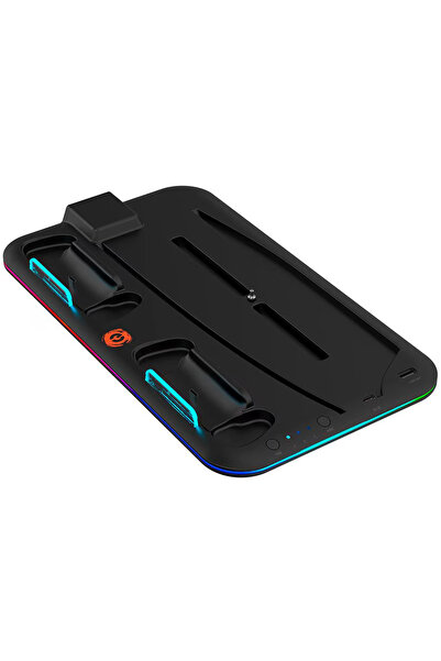 CANYON Stand de răcire multifuncțional CS-5 pentru Playstation 5, negru, RGB