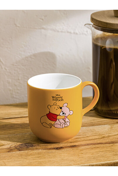 LC Waikiki Karişik Winnie the Pooh Baskılı Seramik Kupa 365 ml