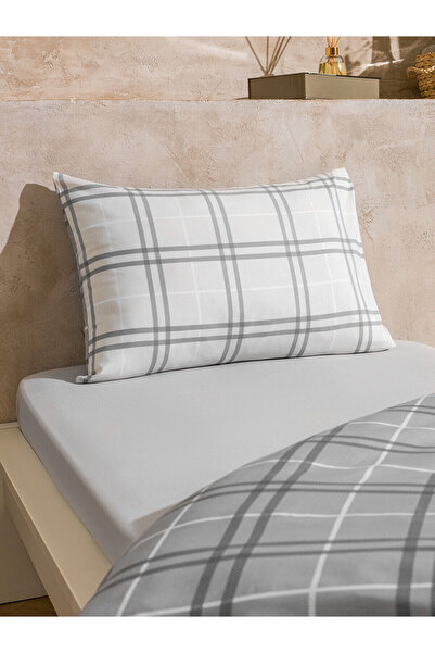 LC Waikiki Karişik Çİzgi Desenli Tek Kişilik Nevresim Takımı