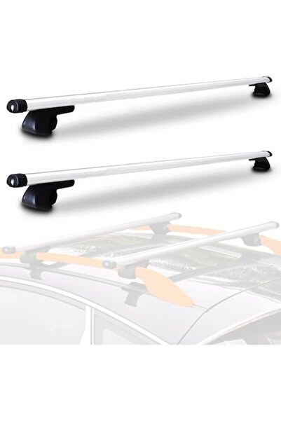 MAGIC SELECT Set Bare Transversale Portbagaj din Aluminiu cu Antifurt pentru Toate Masinile Dotate cu Bare Longit