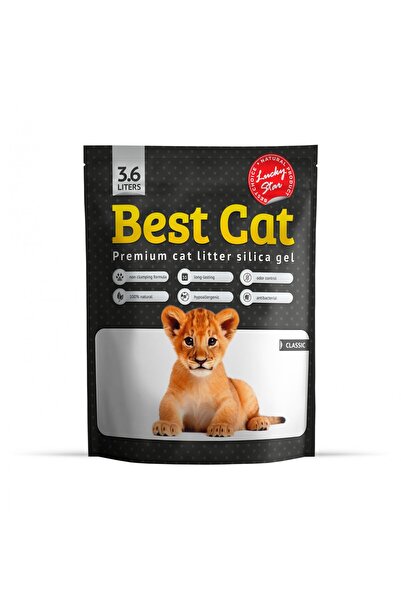 Best Cat Silicat Classic - Litieră igienică pentru pisici, fără parfum, 3,6 l