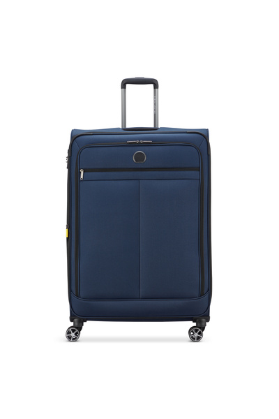 Delsey PRISCILLA 4-DOUBLE WHEEL EXPANDABLE TROLLEY 82CM BLUE