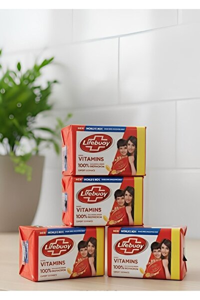 Lama 4 Lifebuoy Total Antibacterial Soap Bars 125ml