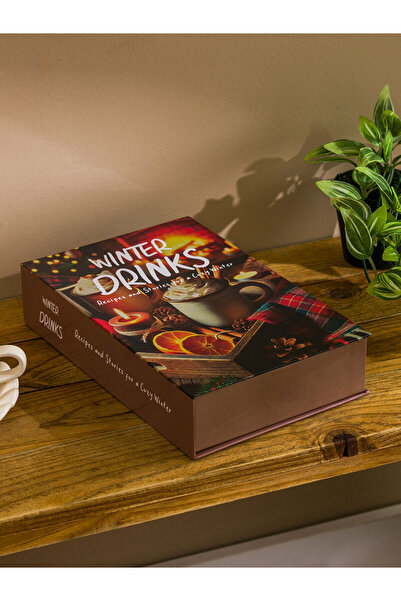 LC Waikiki White Printed Decorative Storage Container 28 cm