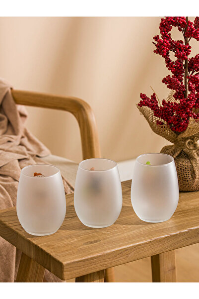LC Waikiki Mixed Penguin Printed Glass Cup Set of 3 280 ml