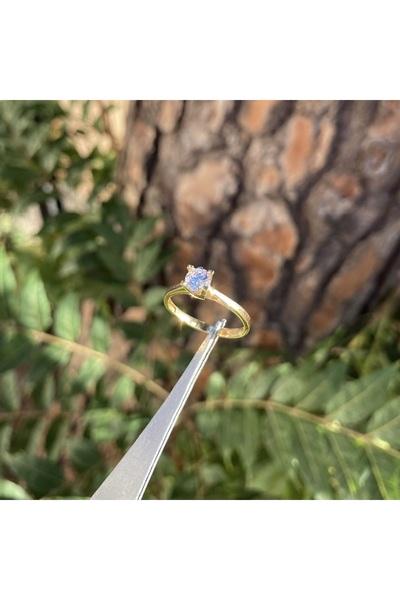 DİLEK KUYUMCULUK Tektaş altın yüzük