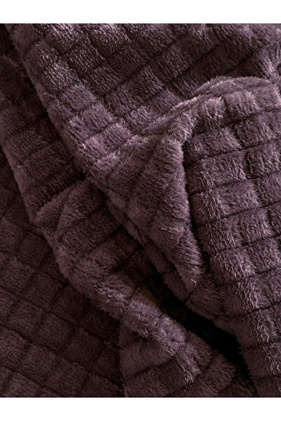 LC Waikiki Purple Double Plush Blanket 200X220 cm