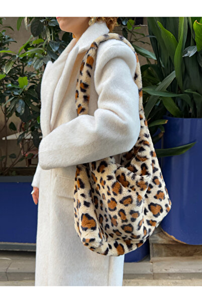 Bak'ap Преміум велика сумка з леопардовим принтом Yumoş