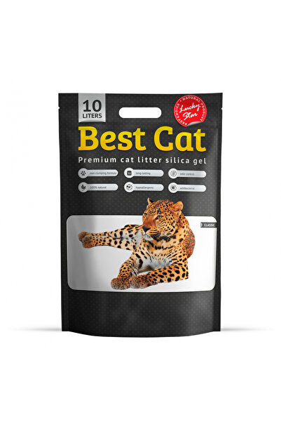 Best Cat Silicat Classic - Litieră igienică pentru pisici, fără parfum, 10 l