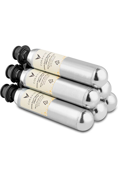 Coravin Set of 6 Pure Sparkling argon capsules, for systems