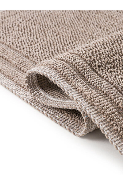 LC Waikiki Brown Striped Bath Mat Set of 2