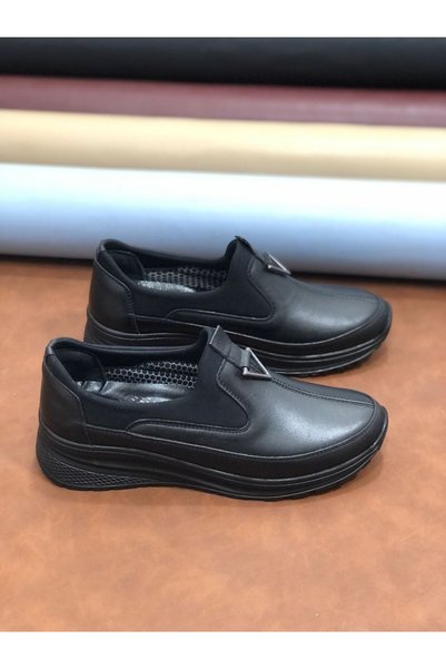 Deritarz Maryaka Genuine Leather Full Orthopedic Lightweight Soft Women's Mother Shoes