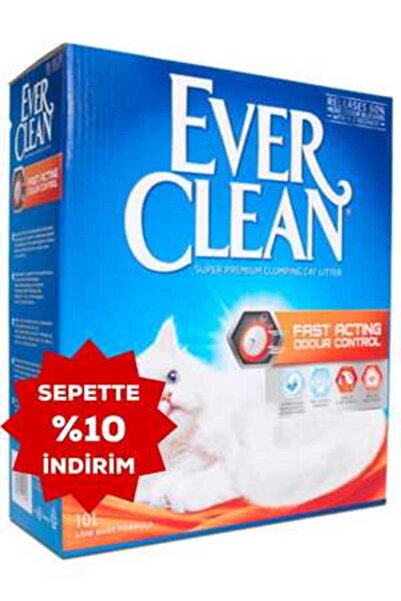 Ever Clean Fast Acting Doğal Bitki Özlü Hızlı Topaklanan Kedi Kumu 10lt