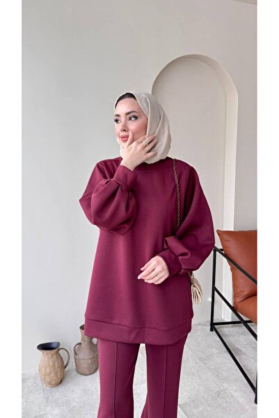 MODA AKGÜN Double Face Fabric Oversize Suit
