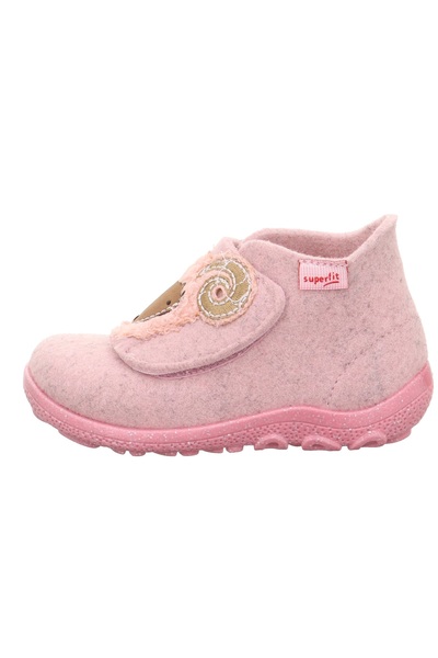 Superfit Happy Octi Pink Felt Slippers