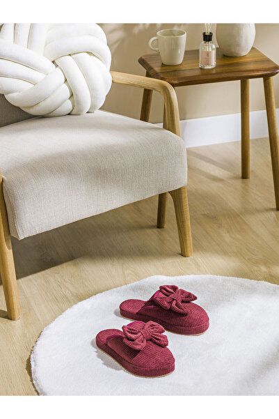 LC Waikiki LCW HOME Плюшени дамски пантофи