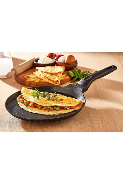 Demir Çeyiz Dmr Life Cast Granite Coated Crepe Pan 26 cm