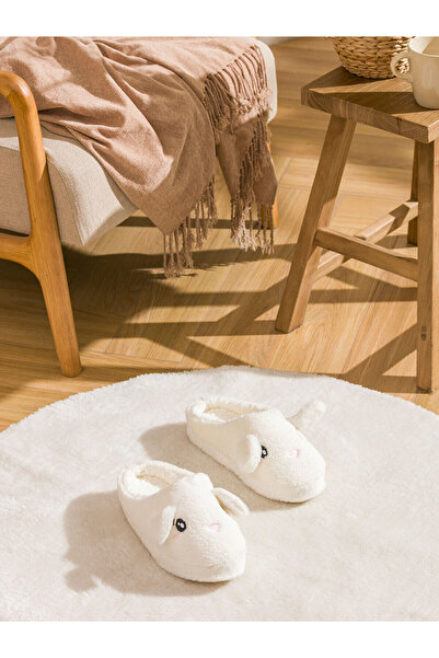 LC Waikiki LCW HOME Плюшени дамски пантофи във формата на заек