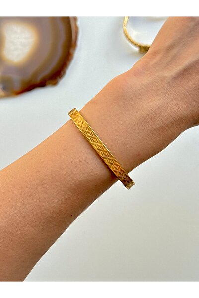 YOUES JEWELRY 316l Çelik Kelepçe Bilezik Kadın Erkek Unisex Bileklik