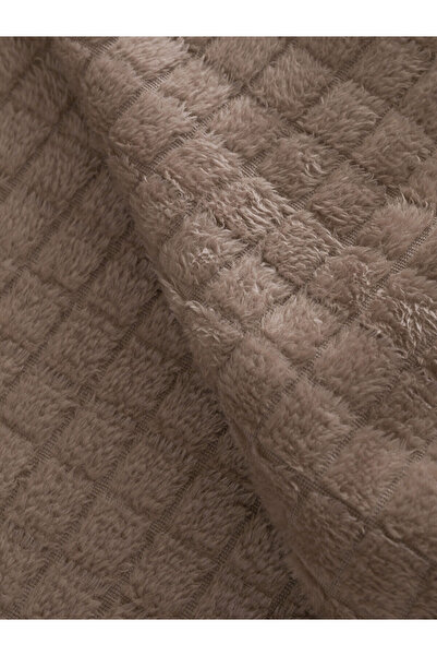 LC Waikiki Brown Double Plush Blanket 200X220 cm