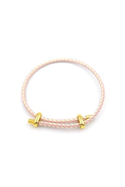 MENESSA سوار من الخيزران - وردي فاتح