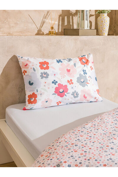 LC Waikiki Karişik Çiçek Baskılı Tek Kişilik Nevresim Takımı