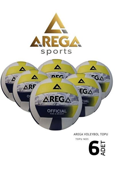 AREGA كرة طائرة 6 قطع كرة تدريب TVB-40251 001