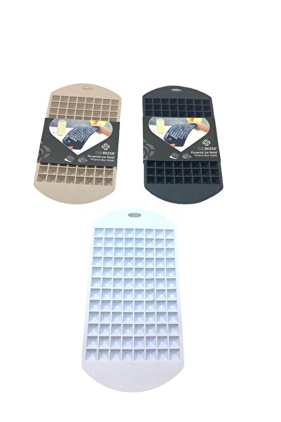 The LOG INVEST Mini Pyramid Silicone Ice Tray Mold
