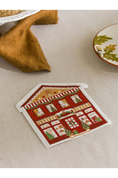 LC Waikiki Kirmizi Baskılı Kağıt Peçete 20'li