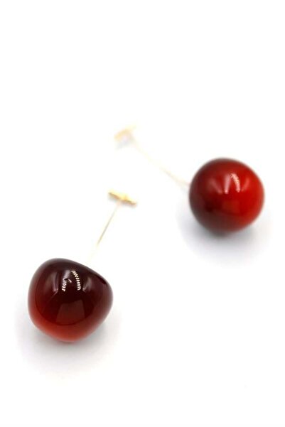 MENESSA Cherry earrings - red