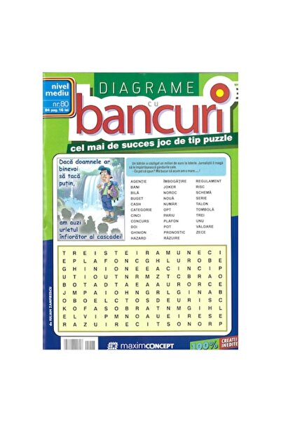 Maxim Diagrame cu bancuri 80 - nivel mediu, editura